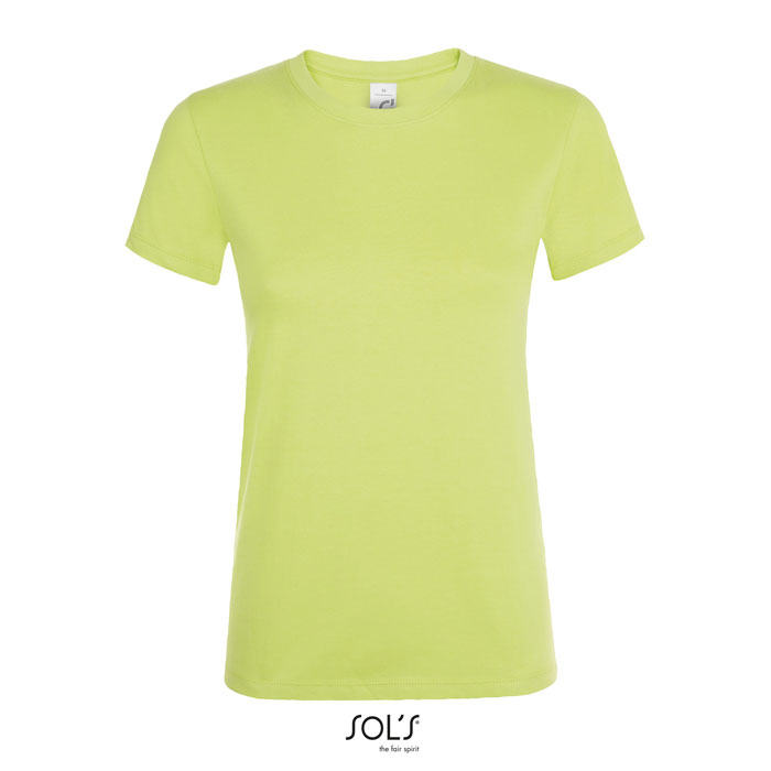 T-shirt promotionnel femme coton 150g - REGENT Vert pomme